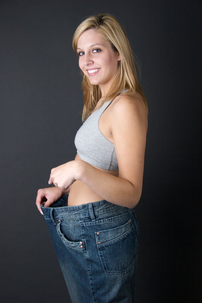 Blonde Showing Weight Loss